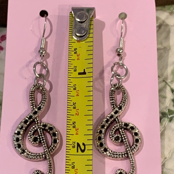Music Themed Earrings - Picture 2 of 4